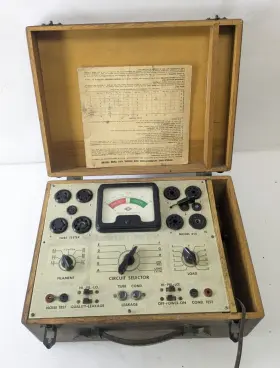 432223 SUPERIOR Tube Tester Repair
