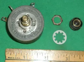 Supreme 140538 504-b Tube Tester Line Voltage Rheostat 300 Ohm Tests Ok 504a Or B