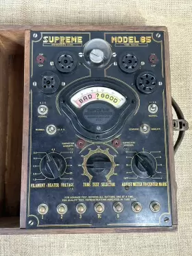 85PL SUPREME Tube Tester #3