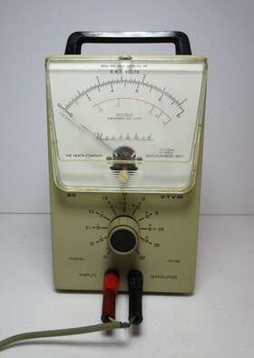 111-38 THE HEATH COMPANY Heathkit Vacuum Tube Voltmeter