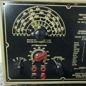 1175-B TRIPLETT Wave Radio Servicer Multimeter Tester #2