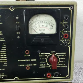 1175-B TRIPLETT Wave Radio Servicer Multimeter Tester #3