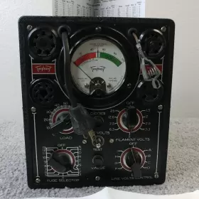 1210-A TRIPLETT Tube Tester Tests Ham Radio #3