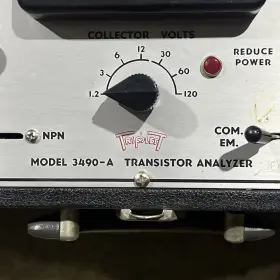 3490-A TRIPLETT Transistor Analyzer Tester #3