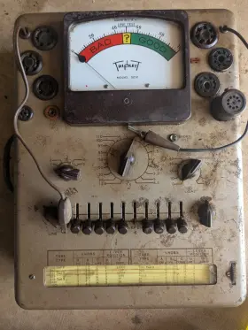 Triplett 4417 Vintage Vacuum Tube Tester