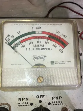 690-A TRIPLETT Transistor Tester #2