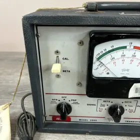 MODEL-2590 TRIPLETT Transistor Tester #2