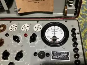 2346346 TV7D/U Military Tube Tester Great #2