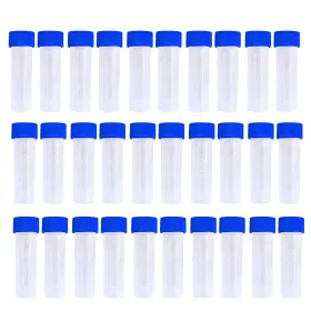 764595513313 TWDRER Graduated Vial Tube Screw Caps Sampl