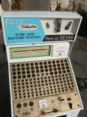 1900 U-TEST-M Sears Silvertone Tube Tester Display Amp #2