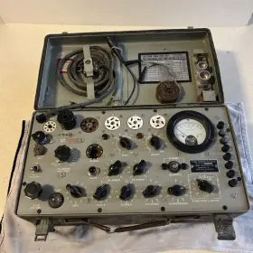 Unkno Industries 128-3468 Untested Vintage Tube Tester Electron Test Set