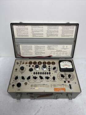 US NAVY TV-3B/U Tube Tester
