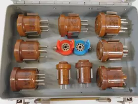 MX-1258-U VECTOR Tube Socket Adapter Set Military Tester #2