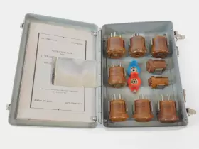 MX-1258-U VECTOR Tube Socket Adapter Set Military Tester