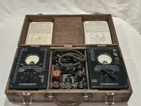 665SELECTIVE WESTON Analyzer Meter Set