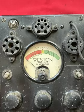 685-2 WESTON Tube Checker Tester Army Signal Corps #2