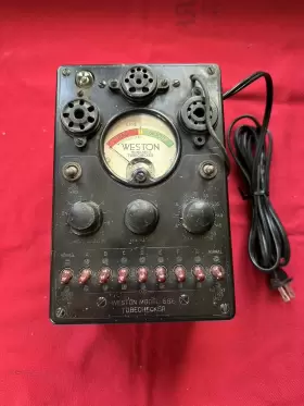 685-2 WESTON Tube Checker Tester Army Signal Corps