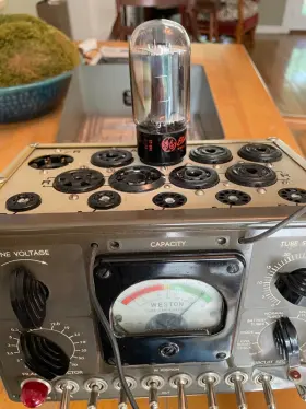 AN-USM-3 WESTON Military Vacuum Tube Tester #2