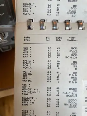 AN-USM-3 WESTON Military Vacuum Tube Tester #3
