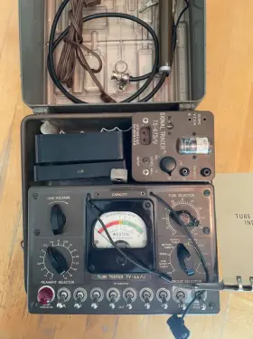 AN-USM-3 WESTON Military Vacuum Tube Tester