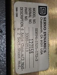 Servo Dynamics Four Position Chassis With Three Dc Amplifiers Sdfp4-1525-172-3. Fixed Price $645.00.