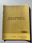 Heathkit Assembly Manual Model Tt-1a Tube Tester Original Owners. Fixed Price $39.99.