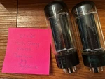 Vtg 60 S Matched Pair Of Baldwin/sylvania 5u4gb Vacuum Tubes Test Strong!. Fixed Price $14.00.
