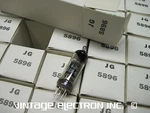 Nos Ge Jg-5896 Subminiature Vacuum Tubes - Usa 1954 ($3.95/ea, Black Plates). Fixed Price $3.95.