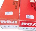5u4gb Rca Nos Rectifier Tubes 5v 2 Pcs Ob Tested Hickok 752a. Fixed Price $69.99.