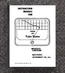 Construction Manual Fits Eico 625 Tube Tester. Fixed Price $19.97.