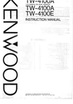 Kenwood Tw-4100-2 Dual Bander Owners Instruction Manual. Fixed Price $22.24.