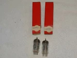 2 X 12ax7 Rad-tel Tubes*tested*w/boxes*. Fixed Price $43.99.