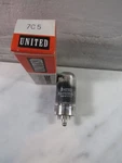 Nos United Vacuum Electron Tube 7c5 Tested. Fixed Price $9.95.