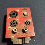 Vintage Fedtro Jiffi-tester - Tests Radio, Tv And Picture Tube Filaments. Fixed Price $20.00.