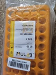 Ulab Scientific Test Tube Rack With Silicon Rubber Gasket, 10-18mm Utr1005. Fixed Price $15.99.