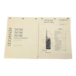 Vintage 1994 Kenwood Th-79 A / E 2-way Radio, 1 Instruction & Service Manual. Fixed Price $39.99.