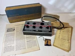 Sencore Tm116 Tube Tester Modernizing Panel With Box & Doc's - Untested. Fixed Price $78.99.