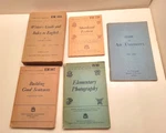 Us War Department Set Of (5) 1944 Education Manuals Em 102 104 720 909 + Air. Fixed Price $30.00.
