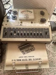 Vintage Lafayette Te - 15 Portable Tube Tester Instructions Chart Case As Is. Fixed Price $99.99.