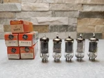 6ak6 Tube Lot Of 5 Ge Philips Tested. Fixed Price $7.25.