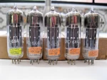 5 Nos Rca 6x4 Vacuum Tubes Black Plate, D Getter, Matched, Knight Kg-600b Tested. Fixed Price $65.33.