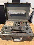 Lafayette Tube Tester Turns On Vintage Model Tv-12 In Case Complete W Chart Lid. Fixed Price $250.00.