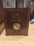 Antique Montgomery Ward Airline 62-177 6d6 Vacuum Tube Radio, Made In Usa. Fixed Price $169.95.