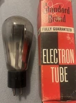 Nos 20s 81/281/381 Globe Tube Ribbed Black Plate Cup Getter Sparton Equasonne. Fixed Price $28.27.