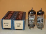 2 Eico 6j6 Ecc91 Vacuum Tubes 4100/3400 2880/3100. Fixed Price $23.99.