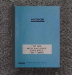 6000 6000a Tube-types Test Data Manual Fits Hickok 6000b 6005 3200-166. Fixed Price $19.09.