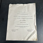 Instruction Book For Hickok Model 550x Multi-tester. Fixed Price $20.00.