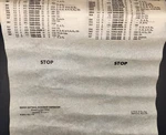 Original Weston Tube Tester Roll Chart F-2611-r1-755 9-3/8" Wide July 1955. Fixed Price $22.95.