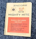 Sencore Mighty Tc-142 Might Mite V Tube Tester Setup Book. Fixed Price $13.99.