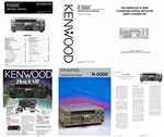 Kenwood R-5000 Copy Instruction + Service Manuals Color Brochure Reviews. Fixed Price $29.95.